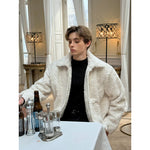 Fleece Zip-Up Winter Lapel Jacket 4