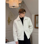Fleece Zip-Up Winter Lapel Jacket 5
