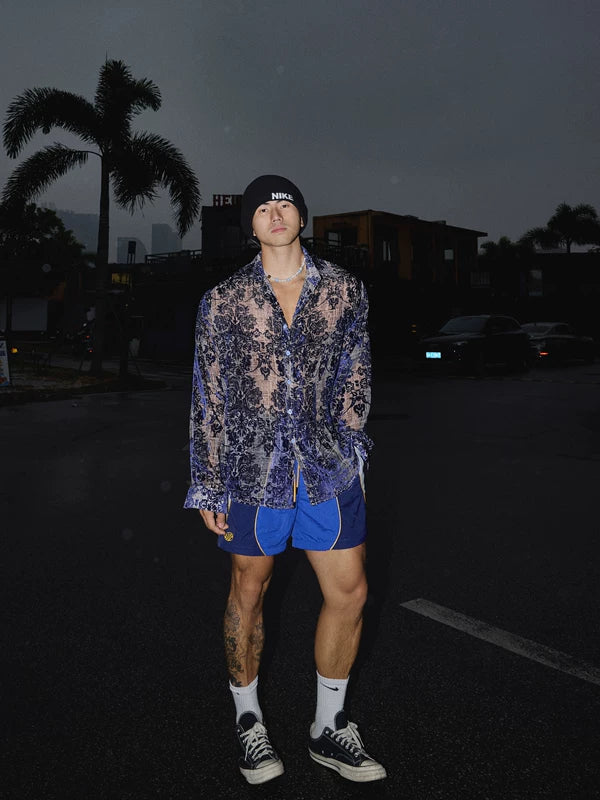 Flocked Resort Shirt 2
