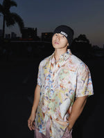Floral Print Short-Sleeve Shirt 1