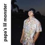 6213475130486,6213475130487,6213475130488, Floral Print Short-Sleeve Shirt