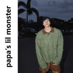 6116677747867,6116677747868,6116677747869, Fluffy Knit Polo Sweater Loose Fit