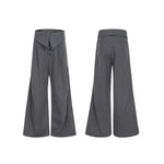 5916508549400,5916508549401,5916508549402,5916508549403, Foldable Waistband Striped Wide Leg Pants