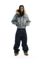 Frayed Edge Remake Denim Pants 1