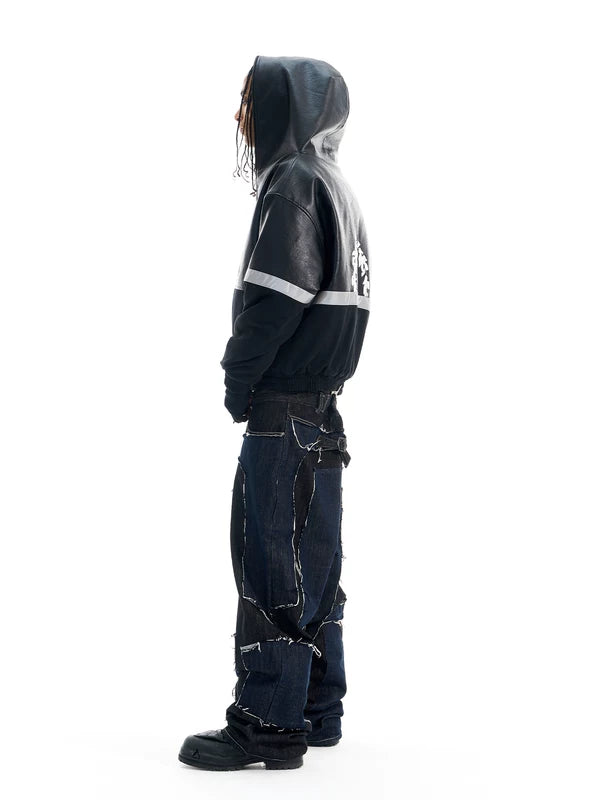 Frayed Edge Remake Denim Pants 2