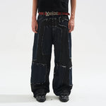 6086568611800,6086568611801,6086568611802,6086568611803, Frayed Edge Remake Denim Pants