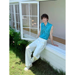 French-Style Long-Sleeve Button Front Shirt 5