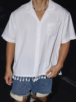 Fringed Cuban Collar Resort Shirt 3