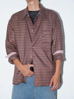 Fuji Plaid Button-Down Shirt 1
