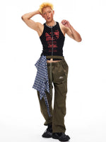 Functional Loose Fit Cargo Pants 4