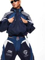 Functional Racing Windbreaker Jacket and Pants 1