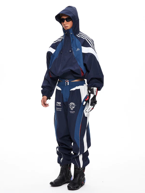 Functional Racing Windbreaker Jacket and Pants 3