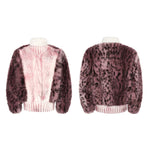 5982979652507,5982979652509,5982979652511,5982979652513, Fur-Trimmed Turtleneck Sweater