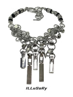 Futuristic Chain Choker Necklace 5