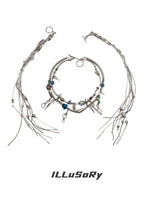 Futuristic Multi-Layered Statement Choker Necklace 5