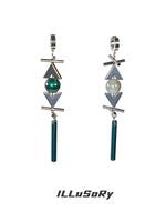 Geometric Dangle Earrings 1