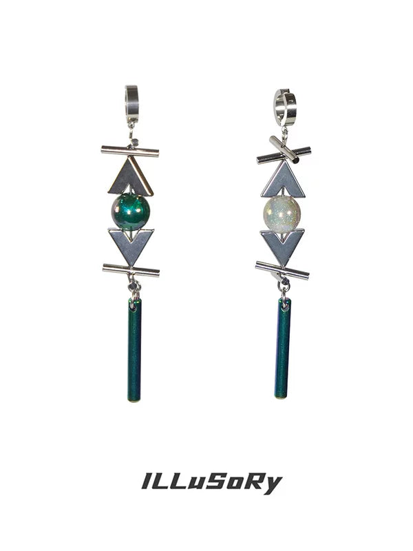 Geometric Dangle Earrings 1