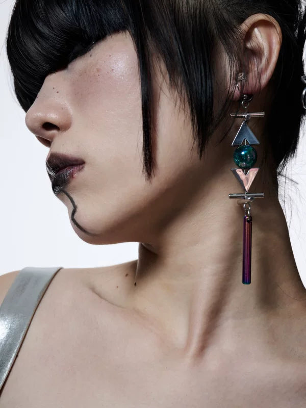 Geometric Dangle Earrings 2