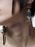 Geometric Dangle Earrings 5