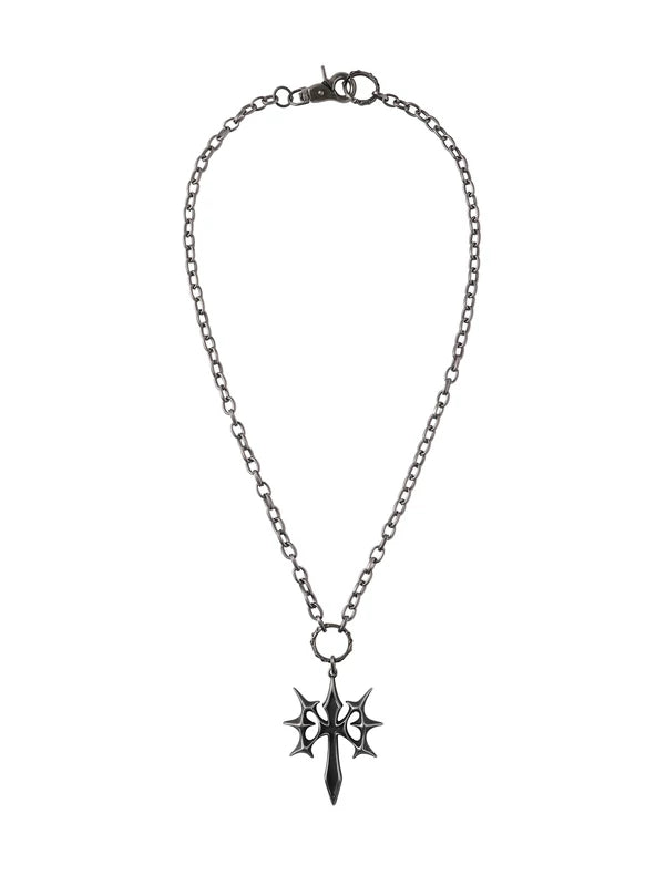Gothic Cross Pendant Necklace 5