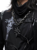 Gothic Cuban Chain Necklace 3