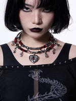 Gothic Mechanical Choker Necklace 1