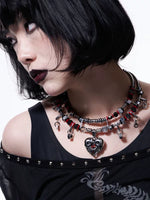 Gothic Mechanical Choker Necklace 3