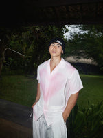 Gradient Print Short-Sleeve Casual Shirt 3