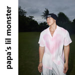 6053220773599,6053220773600,6053220773601,6053220773602, Gradient Print Short-Sleeve Casual Shirt