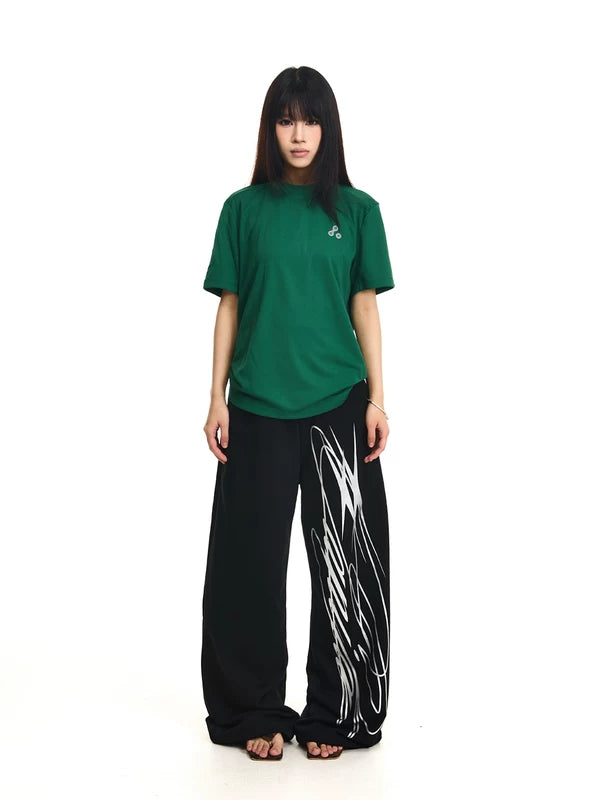 Graphic Baggy Sweatpants 3