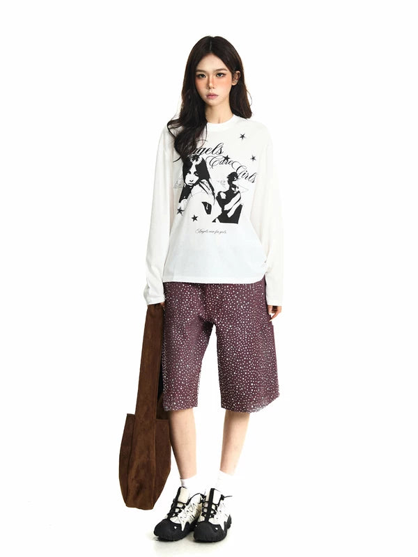 Graphic Boxy Long Sleeve T-Shirt 5
