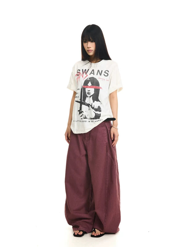 Graphic Cotton Short Sleeve T-Shirt 4