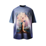 5800747653412,5800747653411,5800747653413, Graphic Gradient Print Crewneck T-Shirt