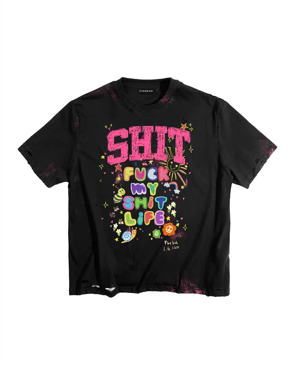 ,6257707703822,6257707703820,6257707703819,6257707703821, Graphic Logo Print T-Shirt