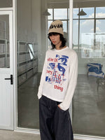Graphic Long-Sleeve Vintage Style T-Shirt 3