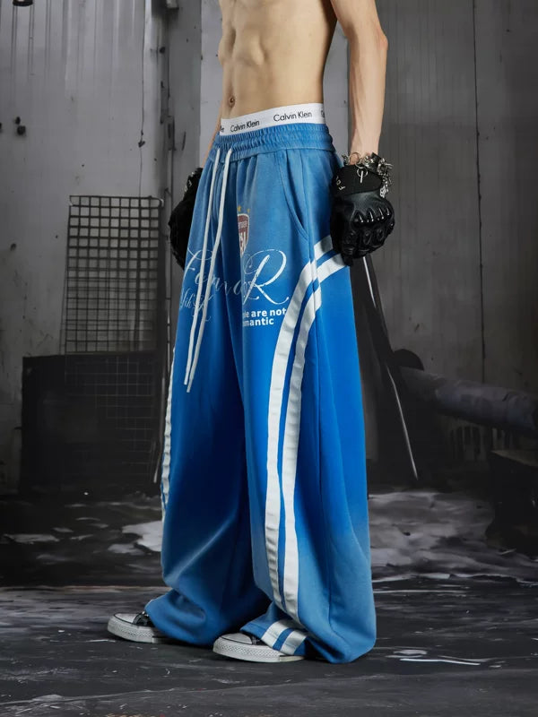 Graphic Loose Casual Pants 4