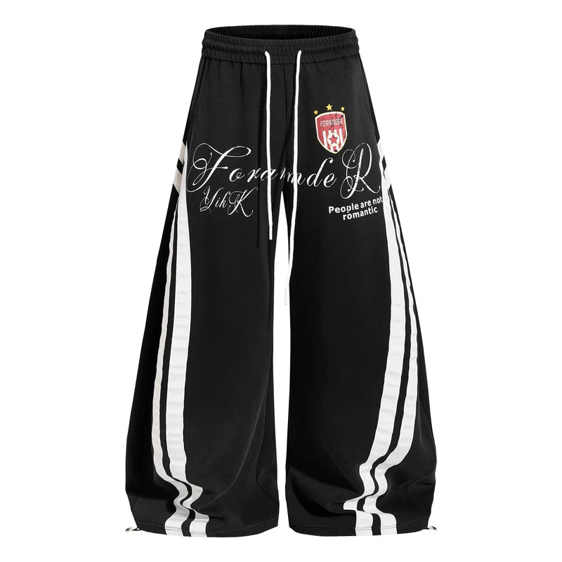 6088515816069,6088515816070,6088515816071,6088515816072, Graphic Loose Casual Pants