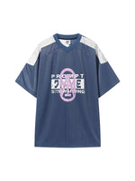 Graphic Oversized Short-Sleeve Jersey T-Shirt 4