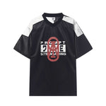 5954640922146,5954640922147,5954640922148,5954640922149, Graphic Oversized Short-Sleeve Jersey T-Shirt