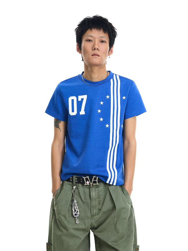 Graphic Print Boxy Short-Sleeve T-Shirt 1