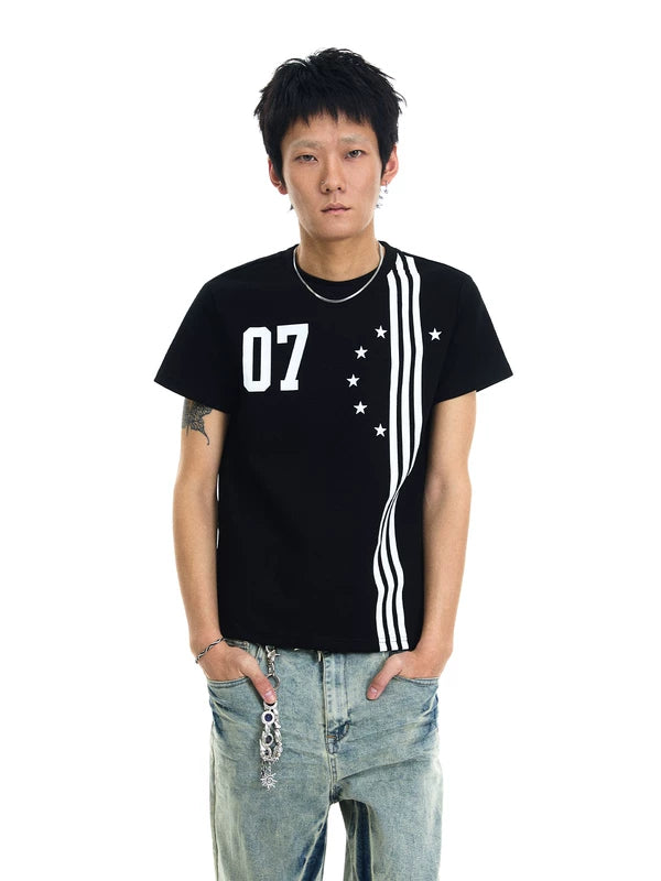 Graphic Print Boxy Short-Sleeve T-Shirt 2