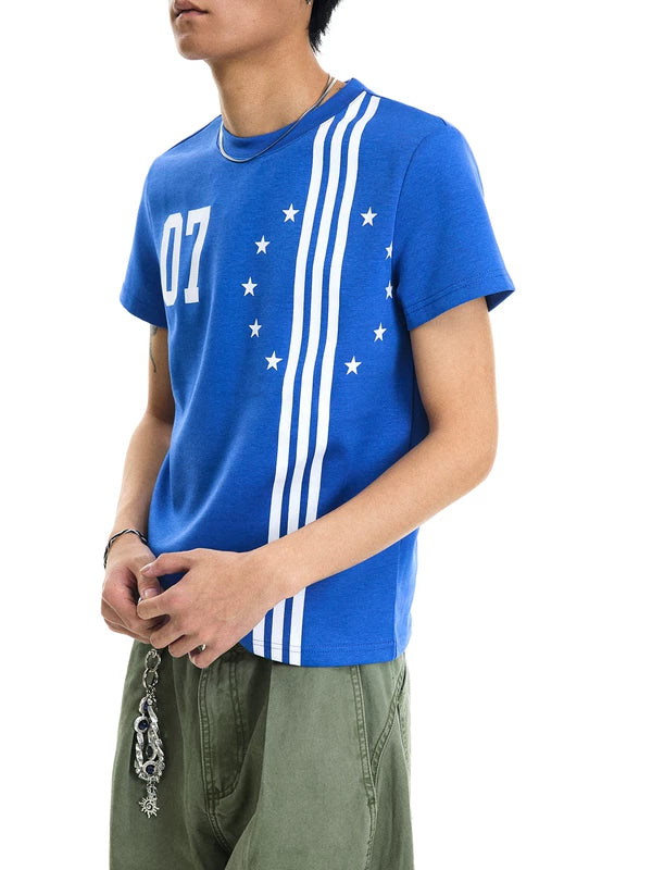 Graphic Print Boxy Short-Sleeve T-Shirt 3