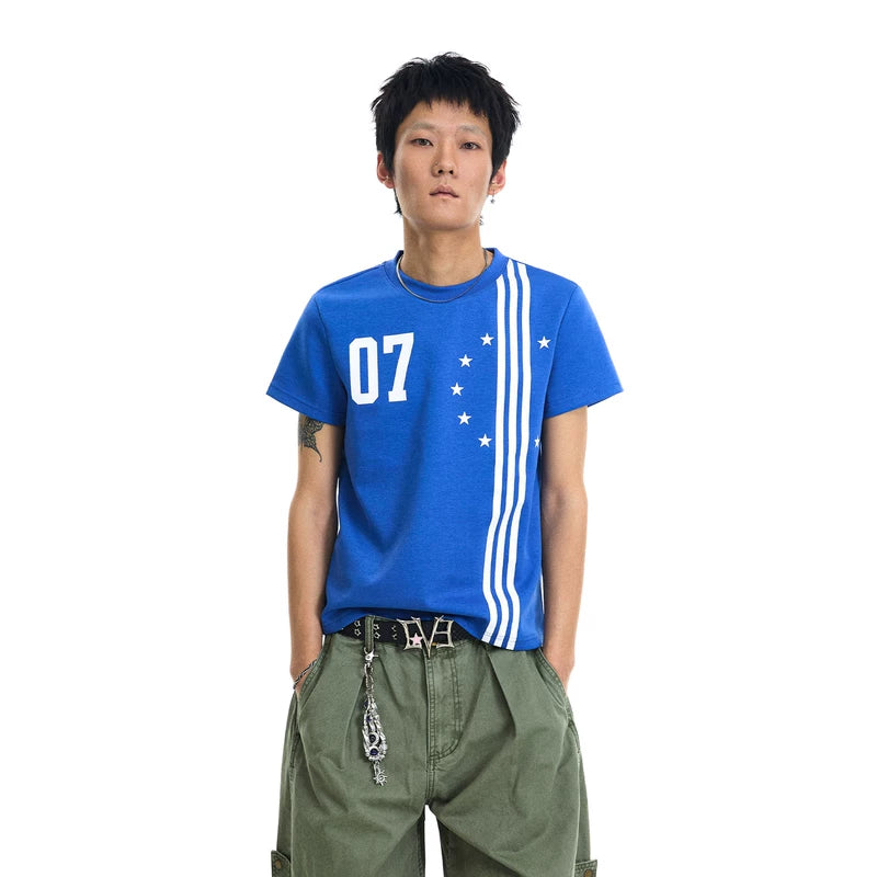 6070193921681,6070193921682,6070193921683,6070193921684, Graphic Print Boxy Short-Sleeve T-Shirt