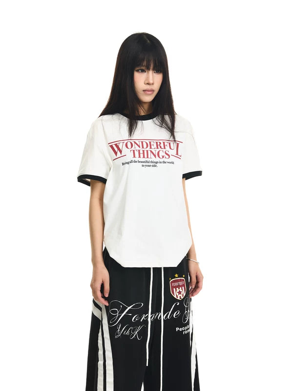 Graphic Print Boxy T-Shirt 2