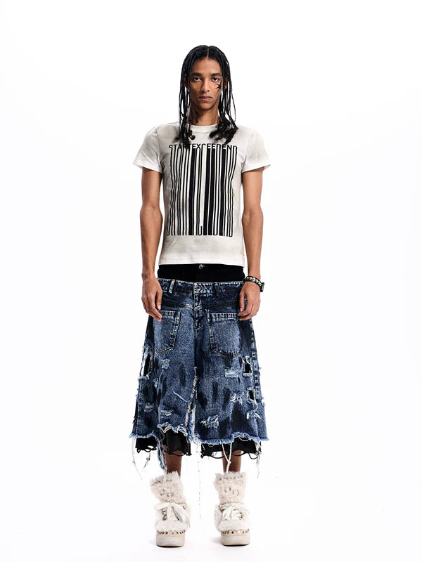 Graphic Print Cotton T-Shirt 3