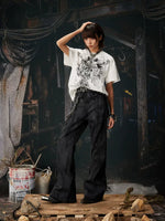 Graphic Print Crew Neck Short Sleeve T-Shirt 4