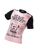 Graphic Print Crew Neck T-Shirt 5