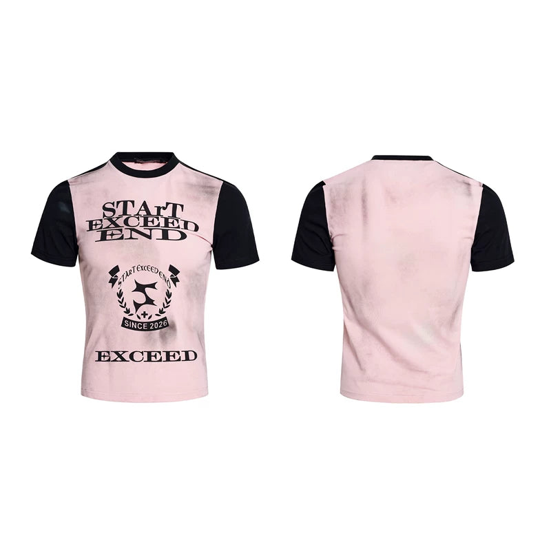 6209136183183,6209136183184,6209136183185,6209136183186, Graphic Print Crew Neck T-Shirt