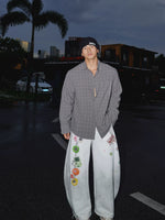 Graphic Print Millennium Style Sweatpants 2
