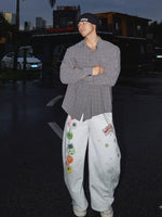 Graphic Print Millennium Style Sweatpants 5